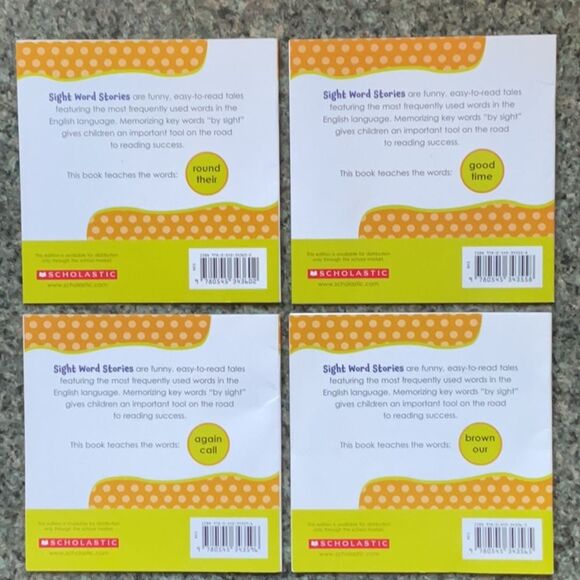 Scholastic Sight Word Stories Set Learning Reading 11 Books Gina Shaw - Picture 2 of 8